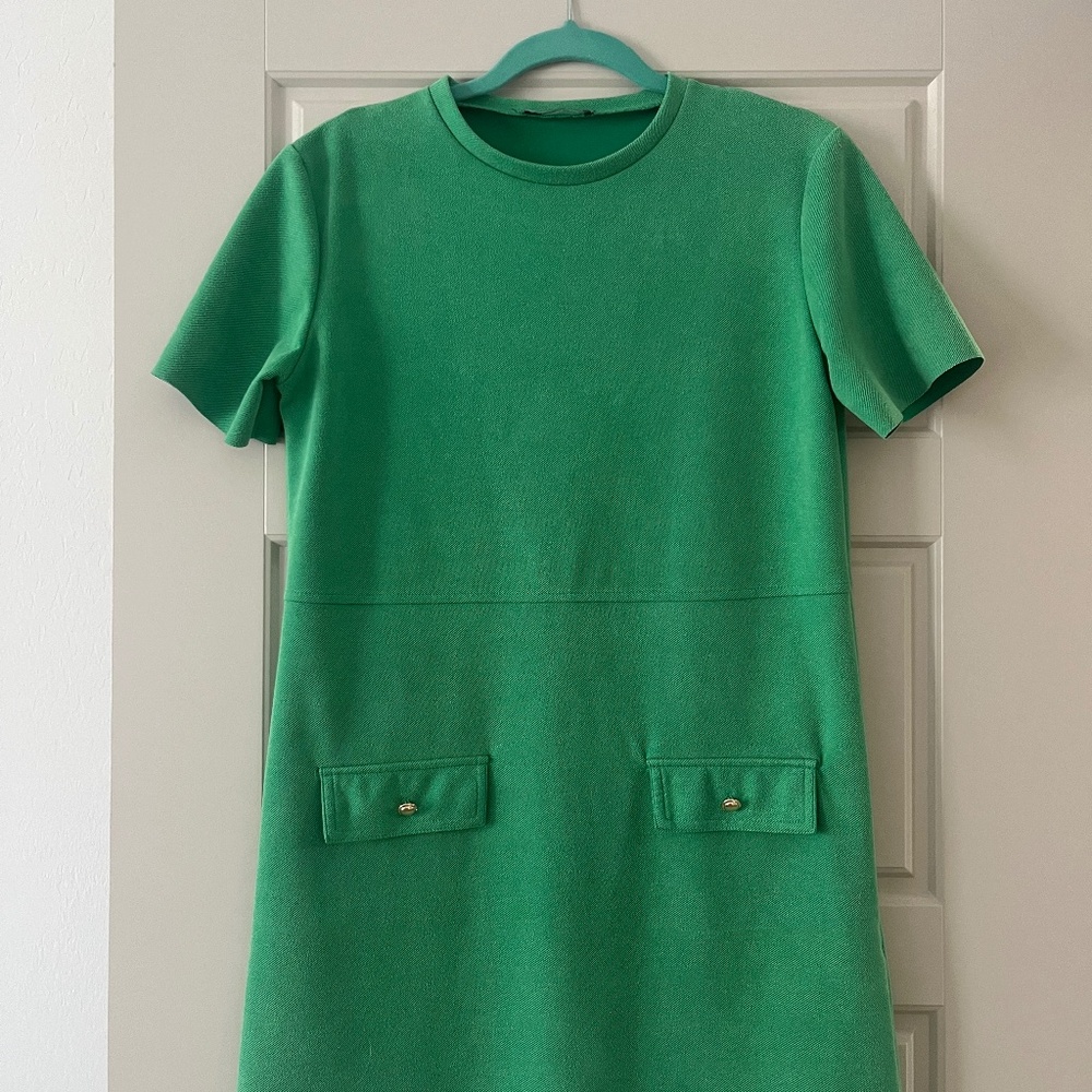 Green tshirt dress
